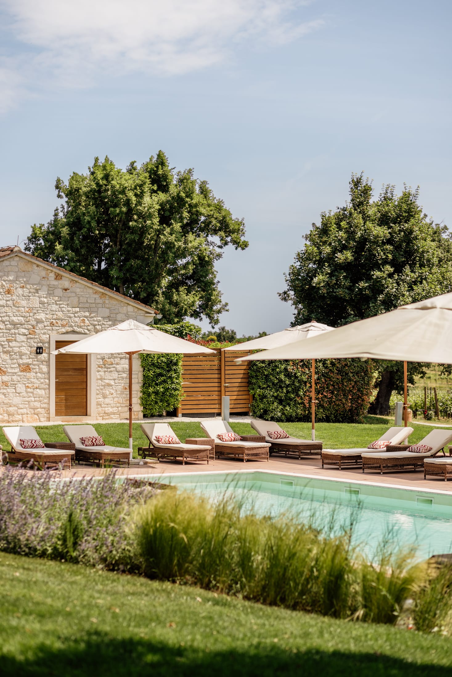 Meneghetti — the estate & pools